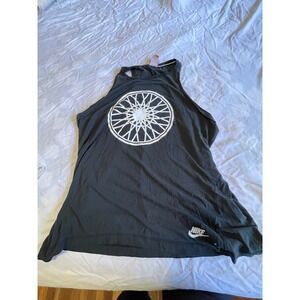 Nike Women's Black Tank Top Soulcycle Racerback Sleeveless Size XL